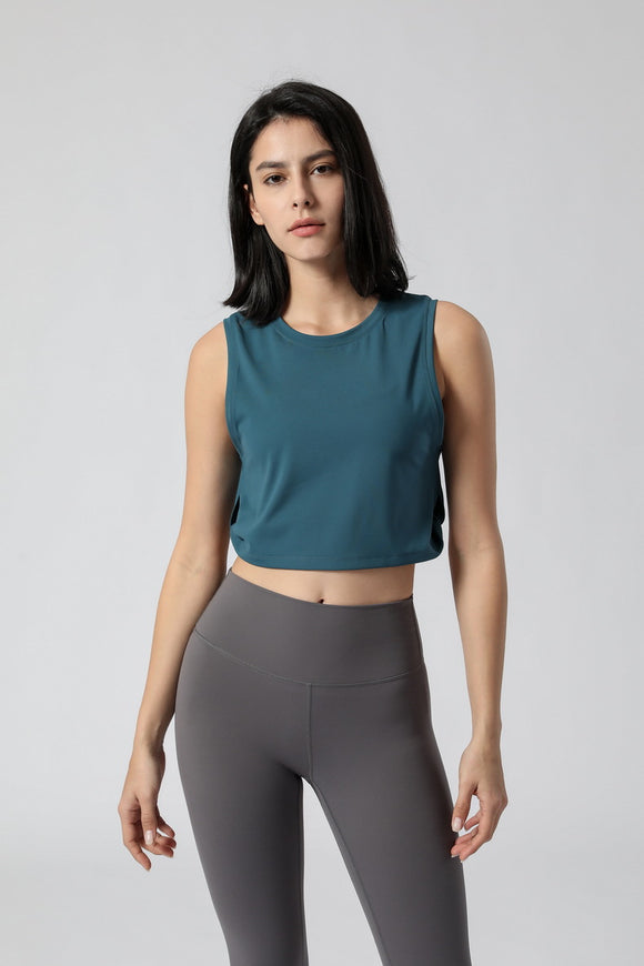 Chaleco Deportivo para Yoga Mujer Holgado sin Soporte