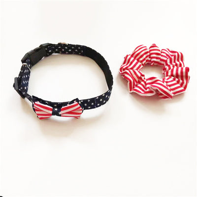 Collar Triangular para Mascotas con Sujetador de Cabello - Image 2