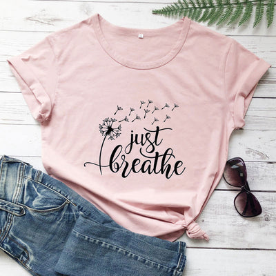 Blusa Elegante Dandelion de Manga Corta para Verano - Image 7