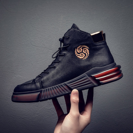 Botas Martin para Hombre - Zapatillas Altas de Invierno con Forro Cálido