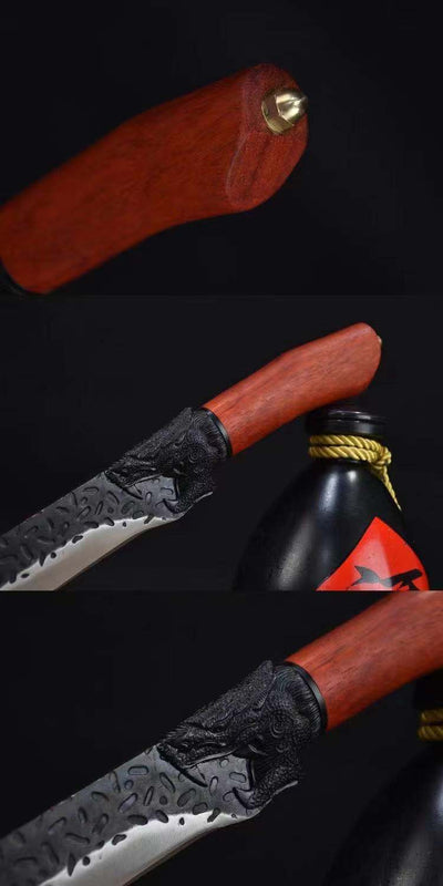 Cuchillo Deshuesador Acero Manganeso Black Dragon - Image 13