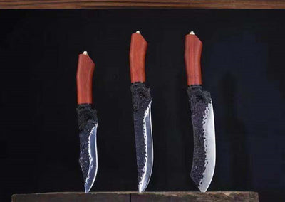 Cuchillo Deshuesador Acero Manganeso Black Dragon
