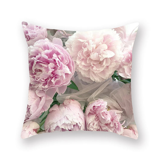 Cojín Decorativo con Flores de Acuarela - Impresión Digital para Hogar, Auto y Oficina - Image 18