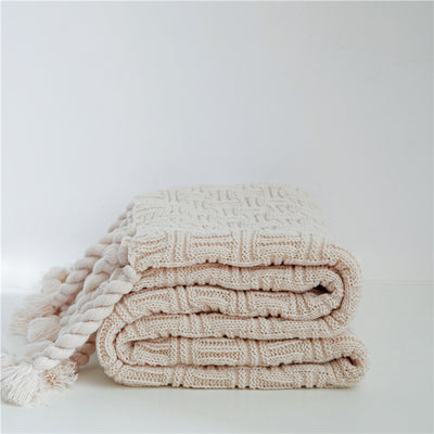 Manta Reversible de Siesta con Borlas - Perfecta para Aire Acondicionado y Oficina - Image 7