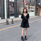 Vestido Entallado Cintura Fruncida para Mujer Alta - Diseño Minimalista