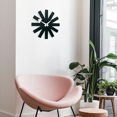 Reloj de Pared Nórdico Nelson Asterisco Metal Silencioso Decorativo - Image 10