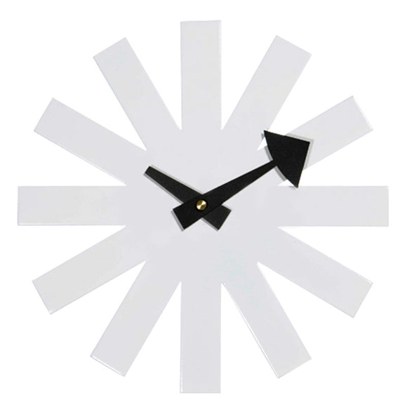 Reloj de Pared Nórdico Nelson Asterisco Metal Silencioso Decorativo