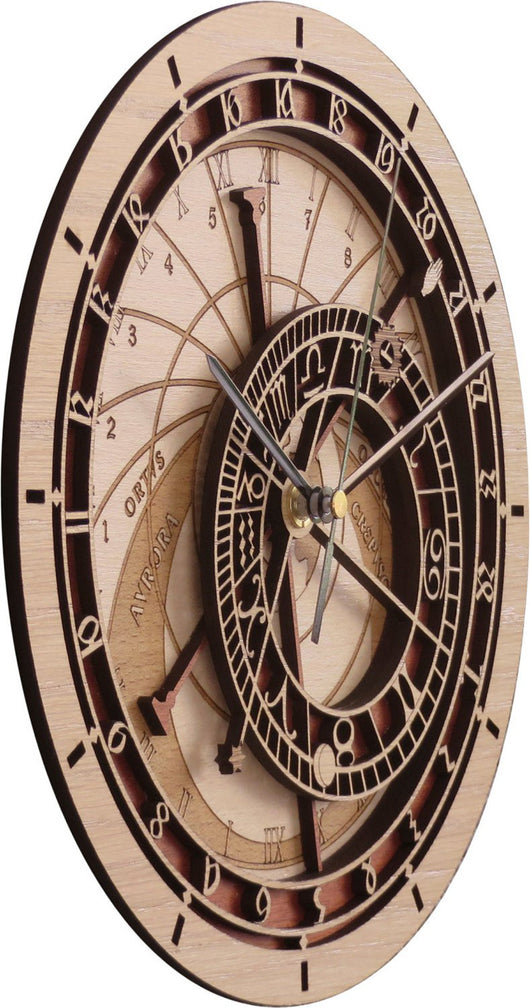 Reloj de Pared Astronómico de Madera - Diseño Moderno para Sala de Estar - Image 7