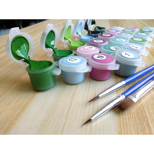 Kit de Pintura Digital Bluebird Bridge - Image 9