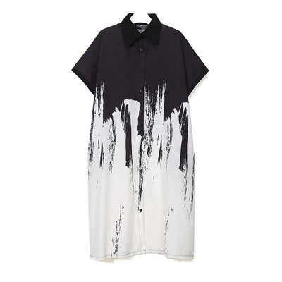 Vestido Camisero Estampado para Mujer - Image 5