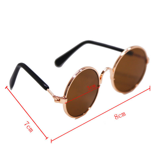Gafas Vintage Redondas para Mascotas - Image 11