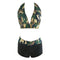 Traje de Baño Dividido Camuflaje con Estampado Digital