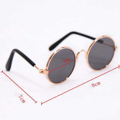Gafas Vintage Redondas para Mascotas - Image 4