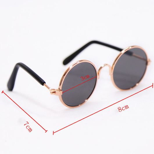 Gafas Vintage Redondas para Mascotas - Image 4