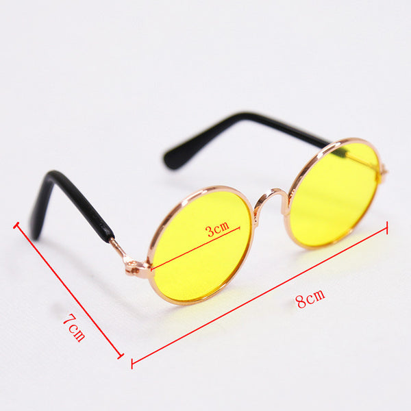 Gafas Vintage Redondas para Mascotas - Image 2