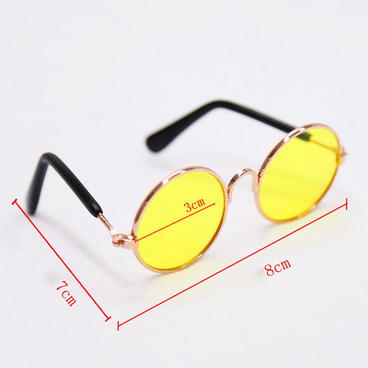 Gafas Vintage Redondas para Mascotas - Image 2