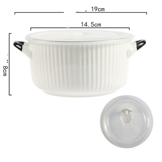 Tazón Adorable para Fideos Instantáneos con Tapa - Image 6