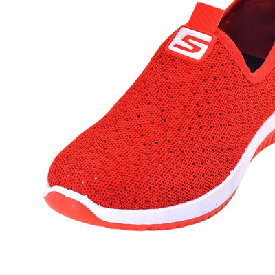 Zapatos de Malla Tejida Hueca para Mujer One-Step Real Fly Fashion - Image 8