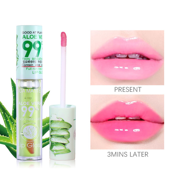 Labial Jelly Aloe con Cambio de Color