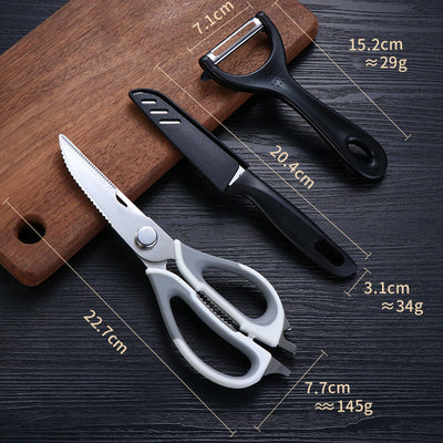 Tijeras de Cocina Multifuncionales de Acero Inoxidable para Pollo y Mariscos - Image 12