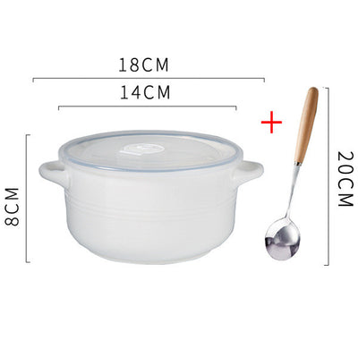 Tazón Adorable para Fideos Instantáneos con Tapa - Image 31
