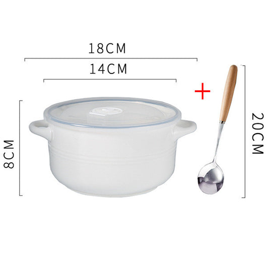 Tazón Adorable para Fideos Instantáneos con Tapa - Image 31