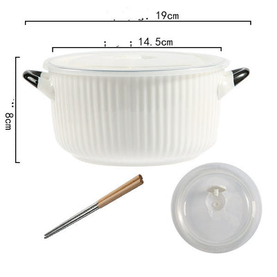 Tazón Adorable para Fideos Instantáneos con Tapa - Image 24