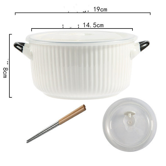 Tazón Adorable para Fideos Instantáneos con Tapa - Image 24