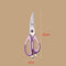 Morado Elegante Tijeras Con Logo