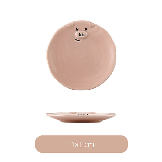 Juego de Platos de Cerámica Japonesa con Diseños Kawaii - Image 10