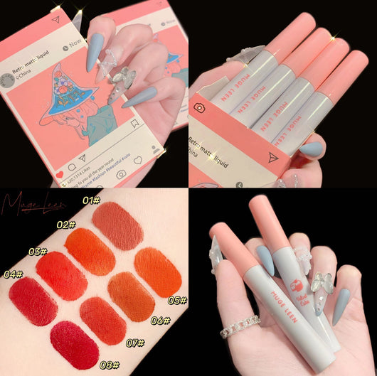 Labial Blanco Mate Resistente al Agua - Image 10