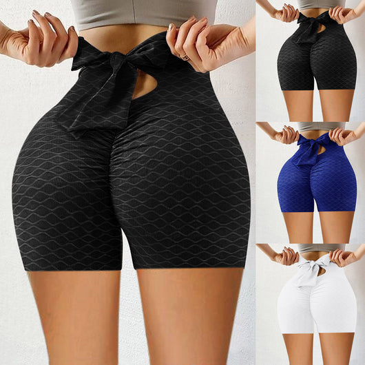 Pantalones Yoga Cintura Alta con Levantamiento de Glúteos Melocotón
