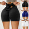 Pantalones Yoga Cintura Alta con Levantamiento de Glúteos Melocotón