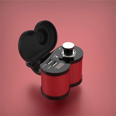 Cargador Rápido 3.0 Multifunción para Moto y Auto con Encendedor - Image 7