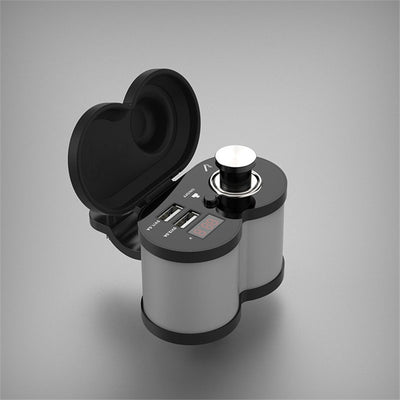 Cargador Rápido 3.0 Multifunción para Moto y Auto con Encendedor - Image 3
