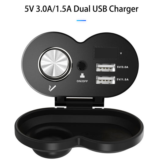 Cargador Rápido 3.0 Multifunción para Moto y Auto con Encendedor - Image 4