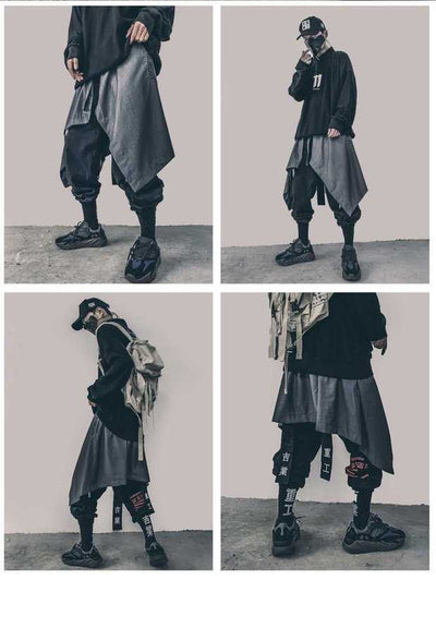 Cinturón Hakama Irregular Skateboard - Diseño Street para Hombre y Mujer - Image 2