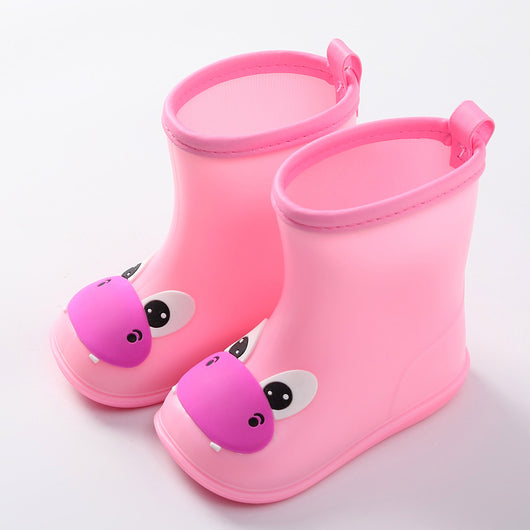 Botas de Lluvia Infantiles con Forro de Terciopelo - Calidez y Protección - Image 8