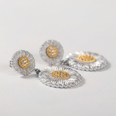 Aretes Margarita Estilo Palacio Retro - Artesanía Italiana Auténtica - Image 7