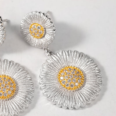 Aretes Margarita Estilo Palacio Retro - Artesanía Italiana Auténtica - Image 9