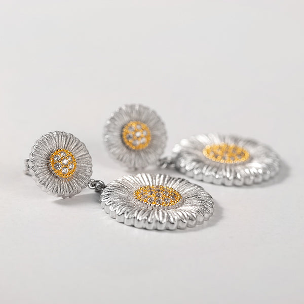 Aretes Margarita Estilo Palacio Retro - Artesanía Italiana Auténtica - Image 2