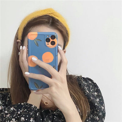 Funda Retro Naranja para iPhone 11 Pro Max, X, XS y XR - Image 10