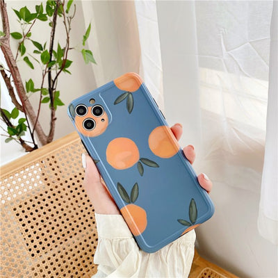 Funda Retro Naranja para iPhone 11 Pro Max, X, XS y XR - Image 4