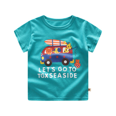 Playera de Verano para Niño - Manga Corta Cómoda y Fresca - Image 2