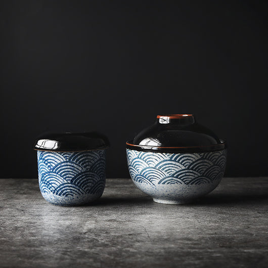 Olla de Cerámica Artesanal Japonesa Pintada a Mano - Image 6