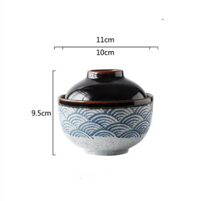 Olla de Cerámica Artesanal Japonesa Pintada a Mano - Image 3
