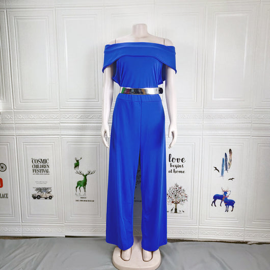 Vestido Dos Piezas Manga Media Largo Ajustado Talla Grande - Image 8