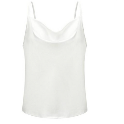 Camiseta de Seda con Cuello Swing - Talla Pequeña - Image 12