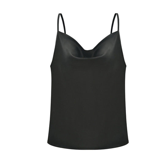 Camiseta de Seda con Cuello Swing - Talla Pequeña - Image 3