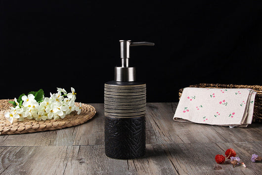 Set Completo de Accesorios de Baño con Vasos para Cepillo y Lavado - Image 4